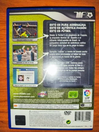 2 Juegos PS2: Esto es Futbol 2005 y Slam Tennis