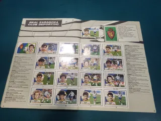 Álbum Liga Fútbol 88-89 Cromos Adhesivos