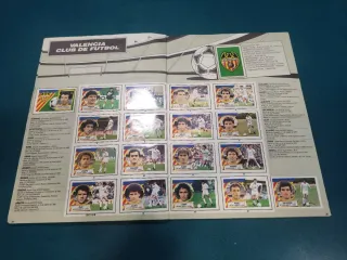 Álbum Liga Fútbol 88-89 Cromos Adhesivos