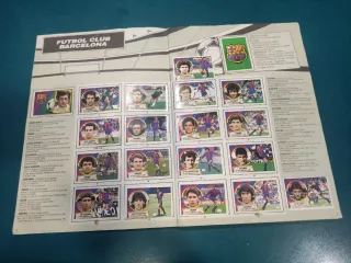 Álbum Liga Fútbol 88-89 Cromos Adhesivos