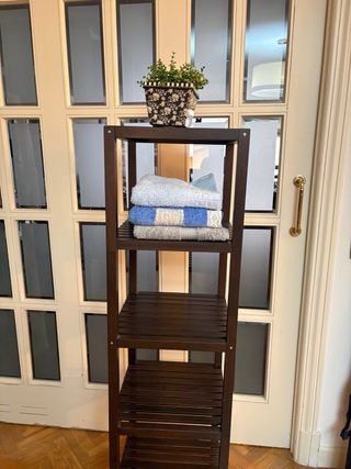 Estantería IKEA MOLGER Madera Oscura
