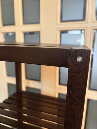 Estantería IKEA MOLGER Madera Oscura