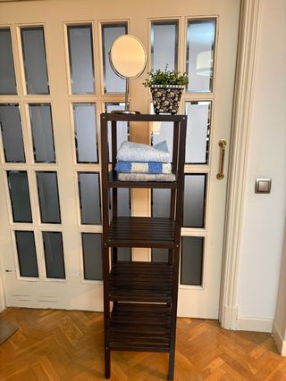 Estantería IKEA MOLGER Madera Oscura