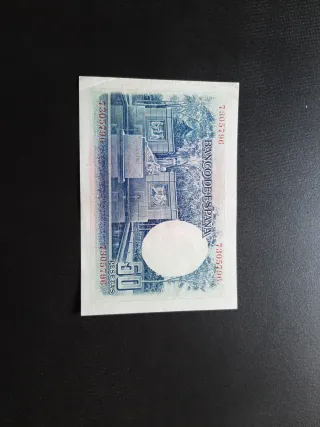 BILLETE DE 50 PESETAS DE 1935