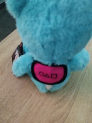 Peluche Oso Azul Juego Calamar