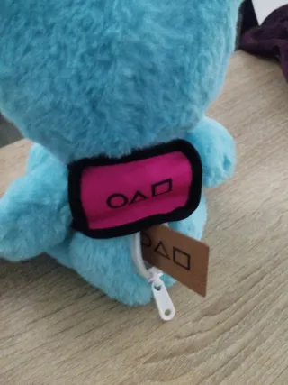 Peluche Oso Azul Juego Calamar