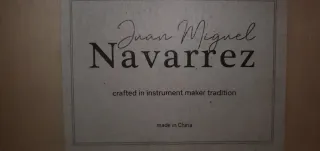 Guitarra Clásica Navarrez 4/4