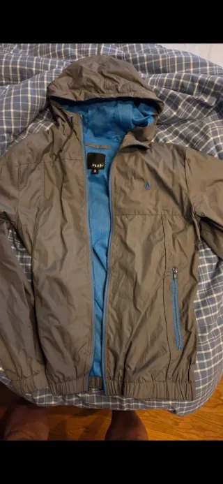 Chubasquero Volcom Gris Talla M