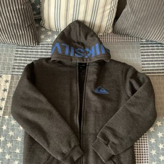 Sudadera Quiksilver Niños Talla L Gris.