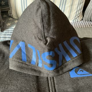 Sudadera Quiksilver Niños Talla L Gris.