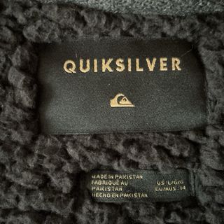 Sudadera Quiksilver Niños Talla L Gris.