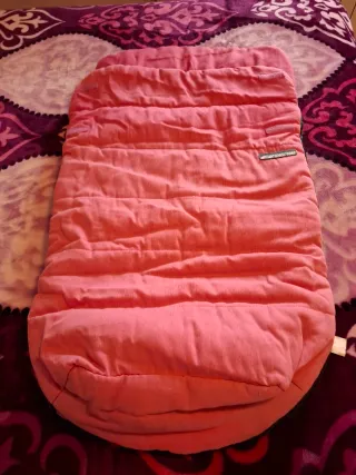 Saco para carrito de bebé rosa