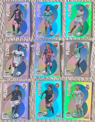(LEER) COL. COMPLETA(418 CROMOS)"LIGA F 26”