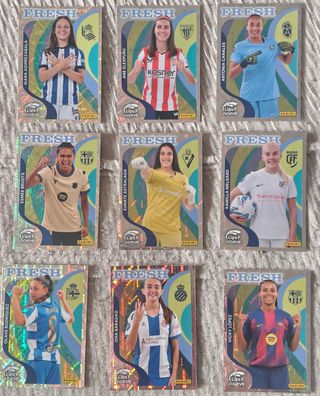 (LEER) COL. COMPLETA(418 CROMOS)"LIGA F 26”