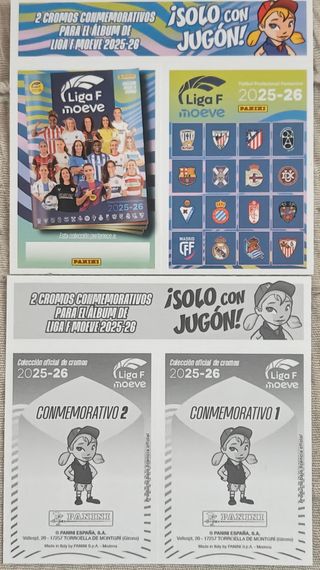 (LEER) COL. COMPLETA(418 CROMOS)"LIGA F 26”