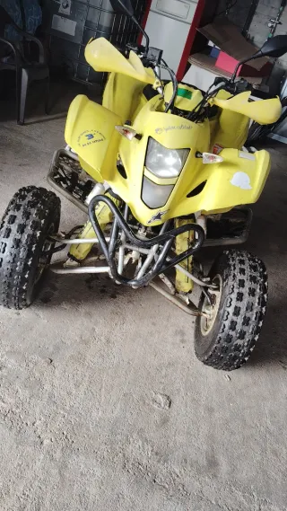 Quad Suzuki LTZ400 Amarillo + Equipación