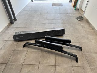 Barras techo Tesla y portaesquis Tesla Model 3