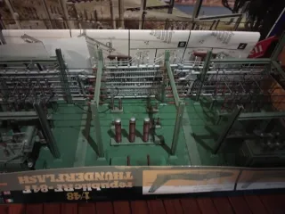 Maqueta central eléctrica H0