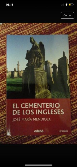 Libro El cementerio de los ingleses