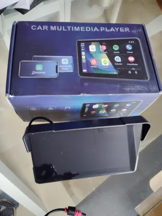 Reproductor multimedia moto carpley Android Auto.