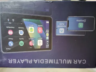 Reproductor multimedia moto carpley Android Auto.