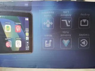 Reproductor multimedia moto carpley Android Auto.