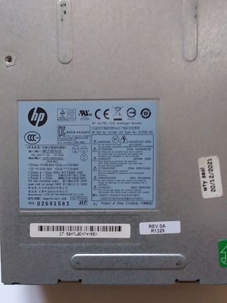 Fuente de Alimentación HP