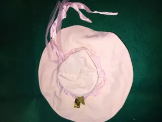 Vestido Nancy Antiguo Floral y pamela