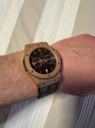 Reloj Hublot Oro y Verde