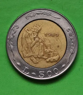 San Marino 500 Lire 1989