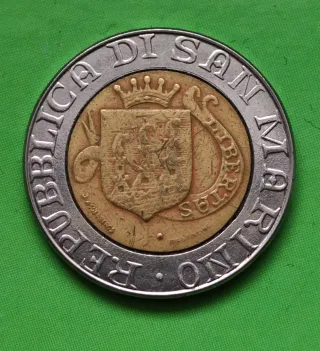 San Marino 500 Lire 1989