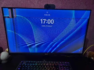 Monitor Acer KA272 27 Negro (Piezas o arreglar)