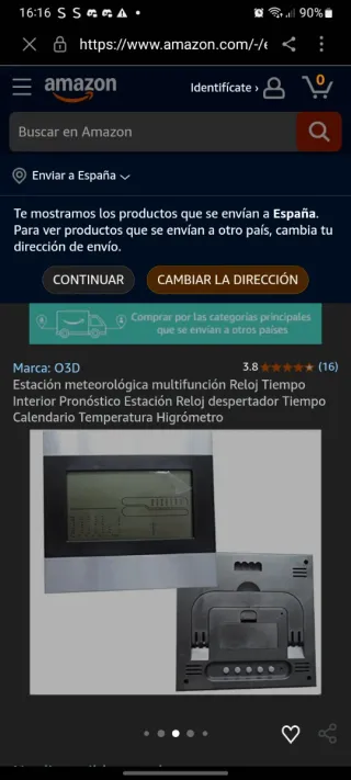 Estación meteorológica digital