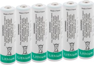 Saft LS 14500 3,6v Lithium Pack de 12, Blanco