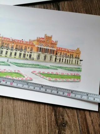 Láminas Estaciones Ferroviarias Antiguas