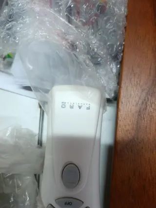 Ventilador Faro Barcelona Madera y Metal