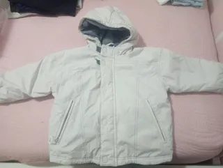 Chaquetón infantil gris talla 3 años