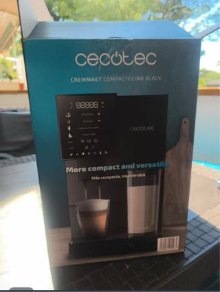 Cafetera Cecotec Cremmaet Compactccino Negra