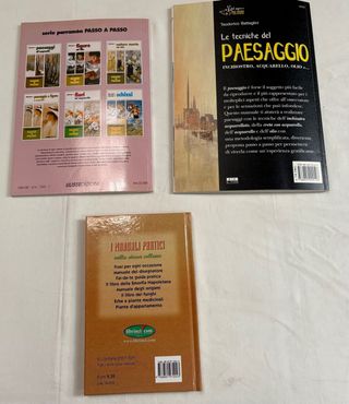 3 manuali pratici di disegno e pittura