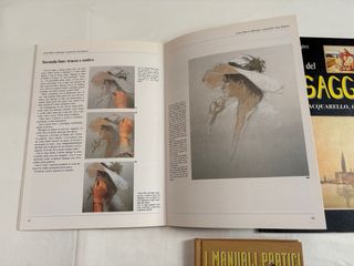 3 manuali pratici di disegno e pittura