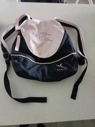 Mochila Domyos danza Ballet Negra y Rosa