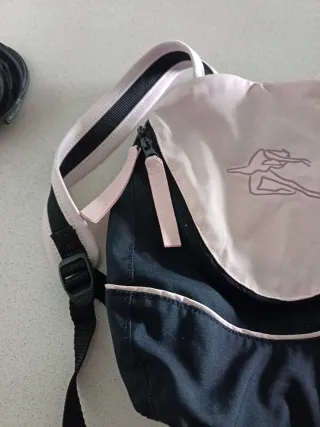 Mochila Domyos danza Ballet Negra y Rosa