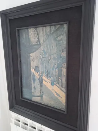 Cuadro antiguo pintor De Soto