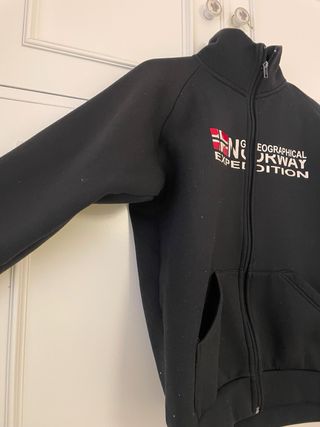 Sudadera Geographical Norway cremallera