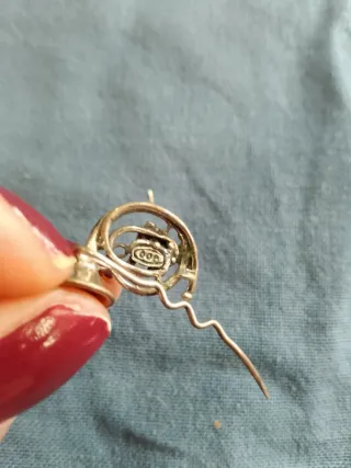 Fiore e Saxsofano Argento 800