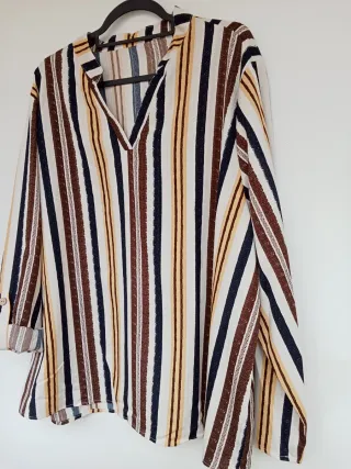 Blusa de rayas