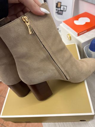 Stivaletti Michael Kors Beige/Marrone Tg 41