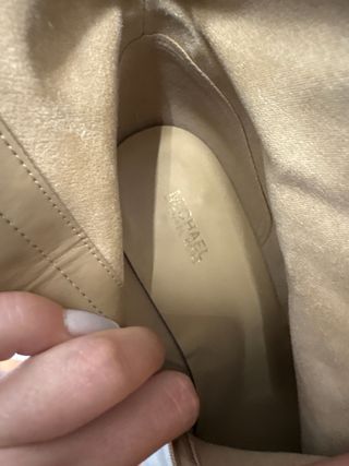 Stivaletti Michael Kors Beige/Marrone Tg 41