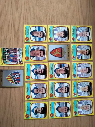 Panini Fútbol 88 - 37 cromos diferentes sin pegar