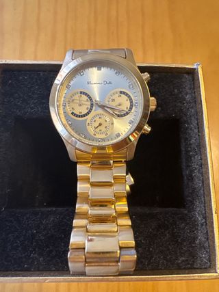 Reloj Massimo Dutti Dorado